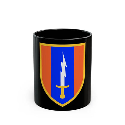 1st Signal Brigade (U.S. Army) Black Coffee Mug-11oz-Go Mug Yourself