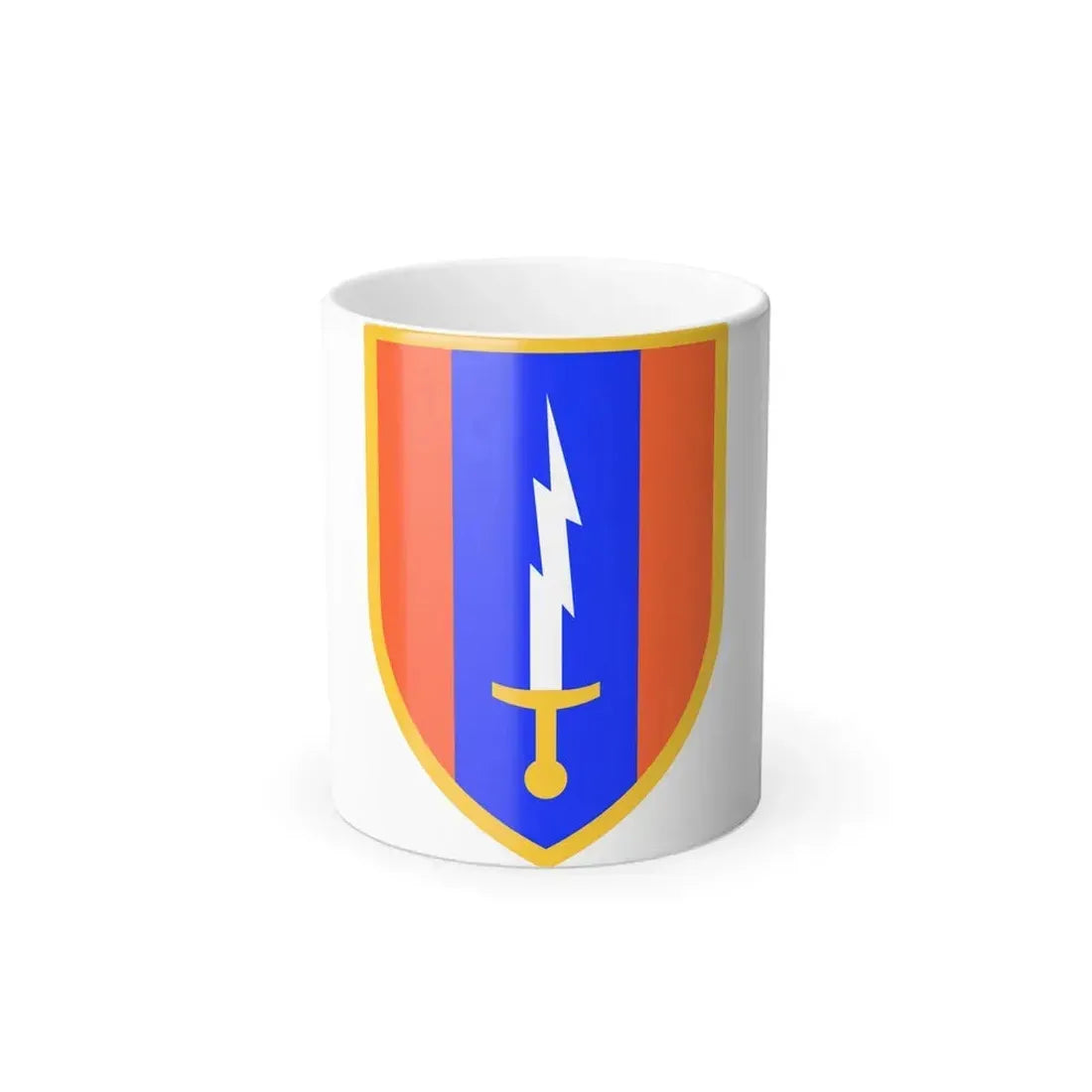 1st Signal Brigade (U.S. Army) Color Changing Coffee Mug 11oz - Go Mug Yourself
