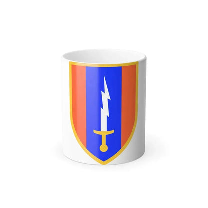 1st Signal Brigade (U.S. Army) Color Changing Coffee Mug 11oz - Go Mug Yourself