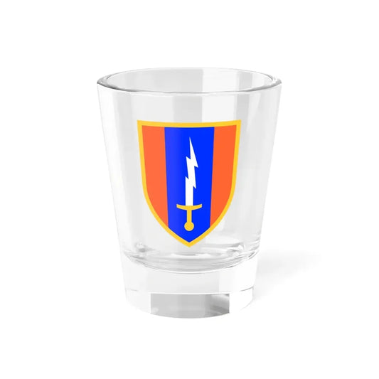 1st Signal Brigade (U.S. Army) Shot Glass 1.5oz 1.5oz - Go Mug Yourself