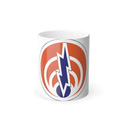 1st Signal Command (U.S. Army) Color Changing Coffee Mug 11oz - Go Mug Yourself