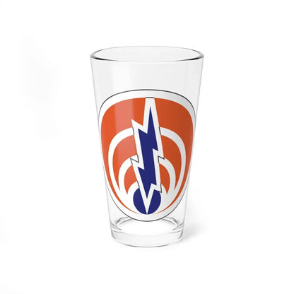 1st Signal Command (U.S. Army) Pint Glass 16oz 16oz - Go Mug Yourself