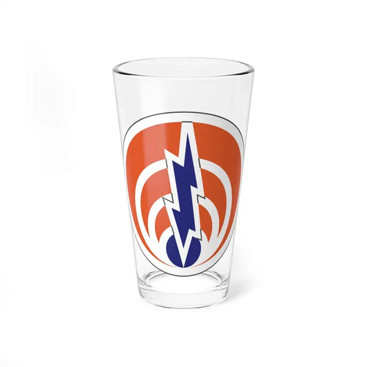 1st Signal Command (U.S. Army) Pint Glass 16oz 16oz - Go Mug Yourself