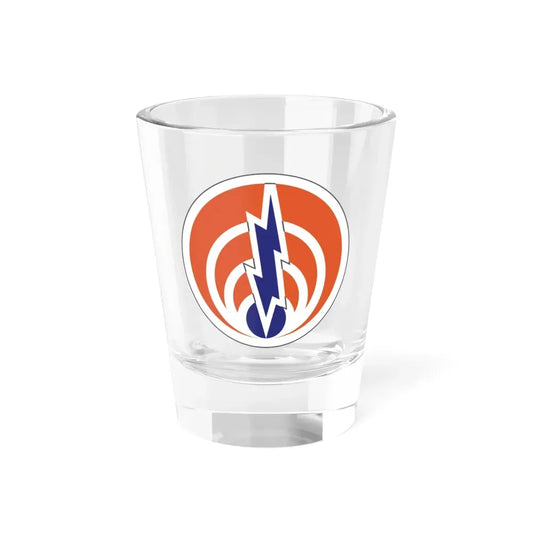 1st Signal Command (U.S. Army) Shot Glass 1.5oz 1.5oz - Go Mug Yourself