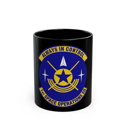 1st Space Operations Squadron (U.S. Air Force) Black Coffee Mug-11oz-Go Mug Yourself