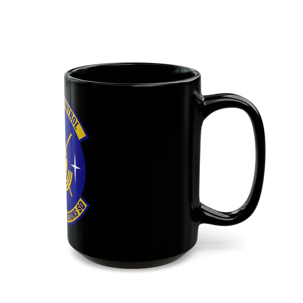 1st Space Operations Squadron (U.S. Air Force) Black Coffee Mug-Go Mug Yourself