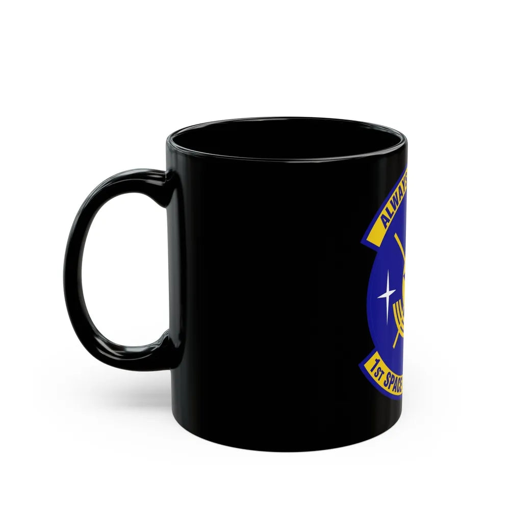 1st Space Operations Squadron (U.S. Air Force) Black Coffee Mug-Go Mug Yourself