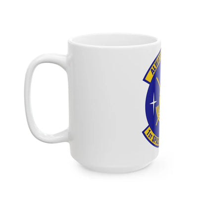 1st Space Operations Squadron (U.S. Air Force) White Coffee Mug-Go Mug Yourself