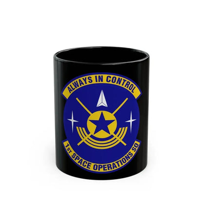 1st Space Operations Squadron (U.S. Air Force) Black Coffee Mug 11oz - Go Mug Yourself