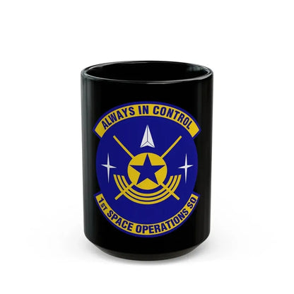 1st Space Operations Squadron (U.S. Air Force) Black Coffee Mug - Go Mug Yourself