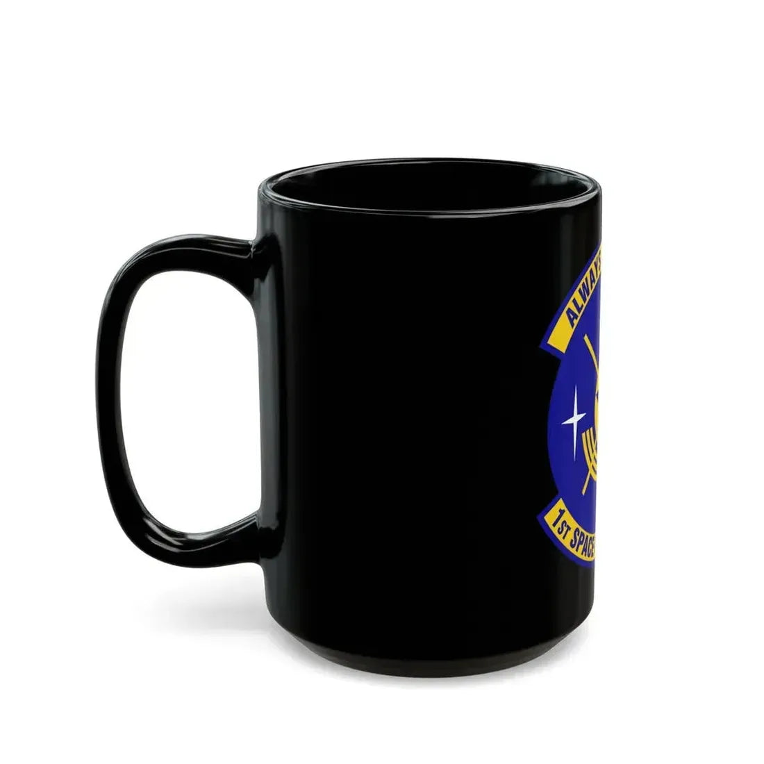 1st Space Operations Squadron (U.S. Air Force) Black Coffee Mug - Go Mug Yourself