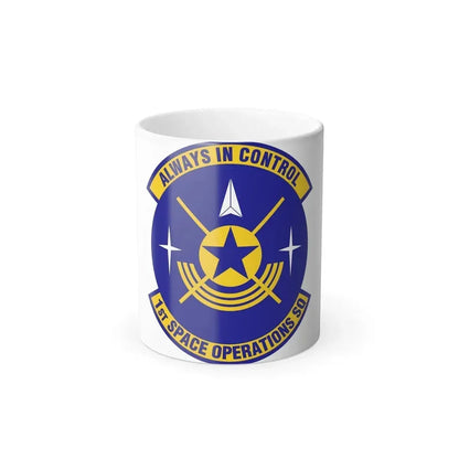 1st Space Operations Squadron (U.S. Air Force) Color Changing Coffee Mug 11oz - Go Mug Yourself