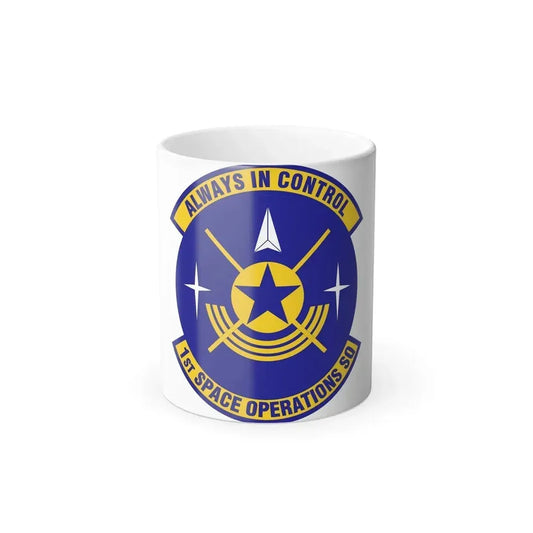 1st Space Operations Squadron (U.S. Air Force) Color Changing Coffee Mug 11oz - Go Mug Yourself