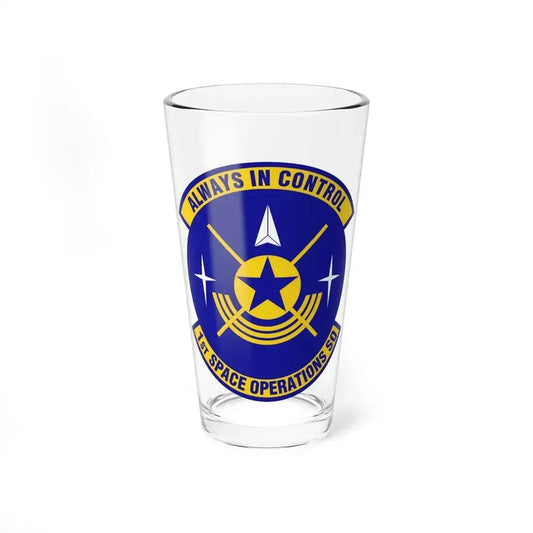 1st Space Operations Squadron (U.S. Air Force) Pint Glass 16oz 16oz - Go Mug Yourself