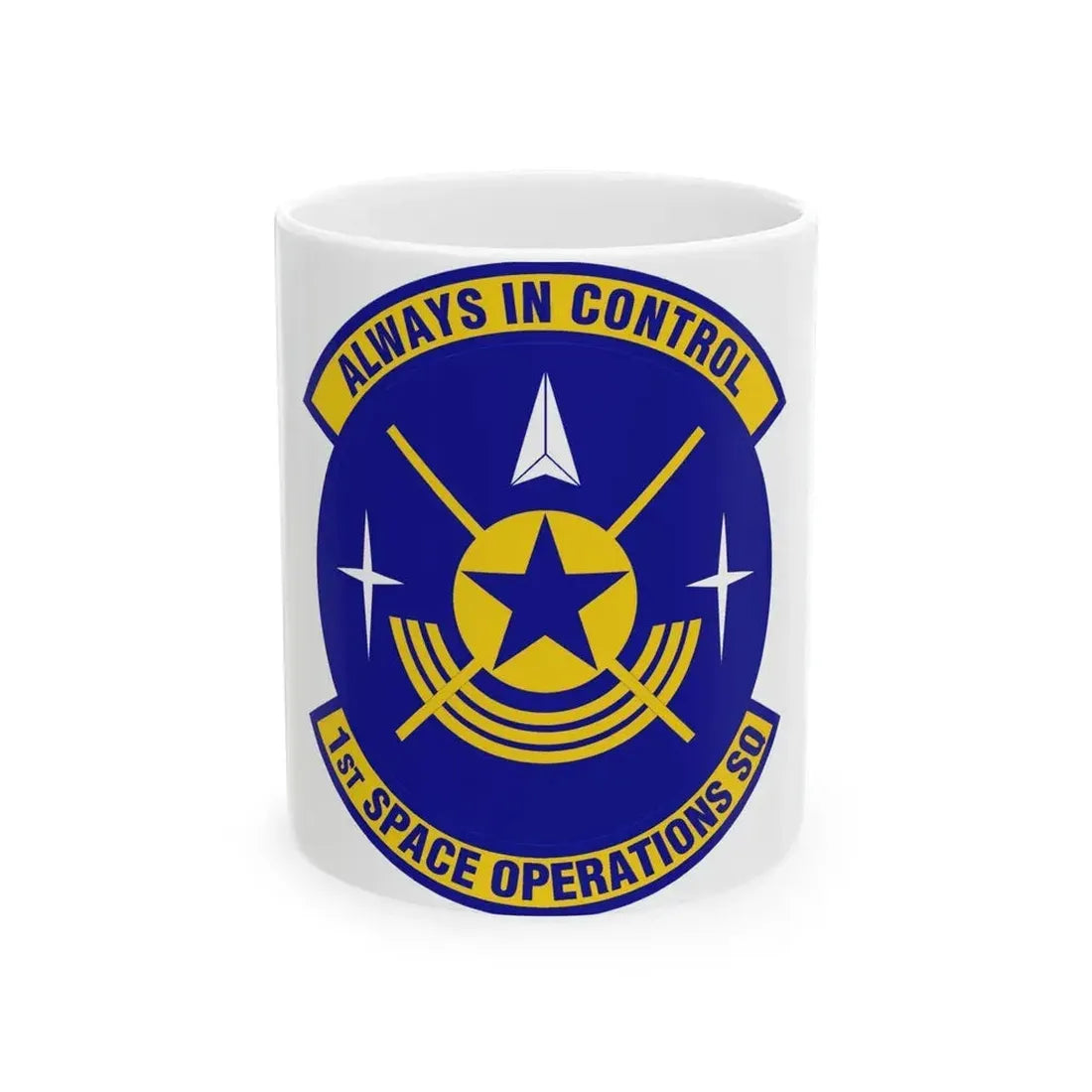 1st Space Operations Squadron (U.S. Air Force) White Coffee Mug 11oz - Go Mug Yourself