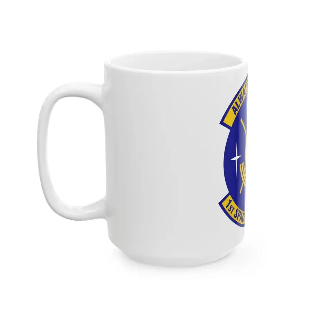 1st Space Operations Squadron (U.S. Air Force) White Coffee Mug - Go Mug Yourself