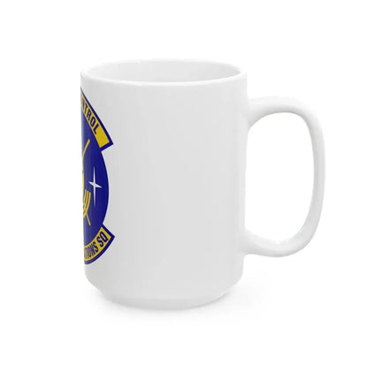 1st Space Operations Squadron (U.S. Air Force) White Coffee Mug - Go Mug Yourself