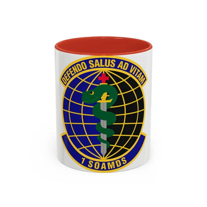 1st Special Operations Aerospace Medicine Squadron (U.S. Air Force) Accent Coffee Mug 11oz Red - Go Mug Yourself