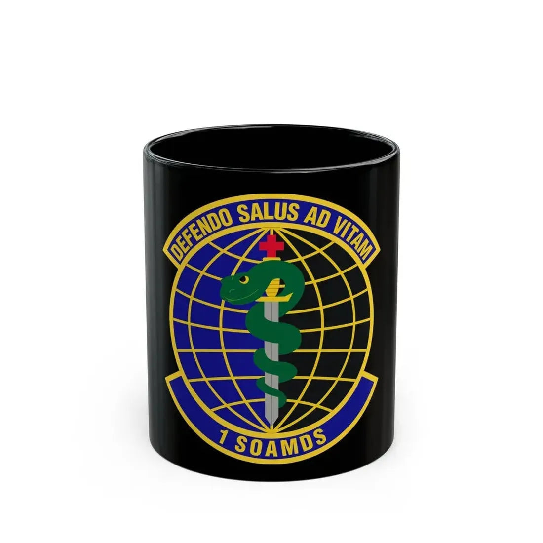 1st Special Operations Aerospace Medicine Squadron (U.S. Air Force) Black Coffee Mug 11oz - Go Mug Yourself
