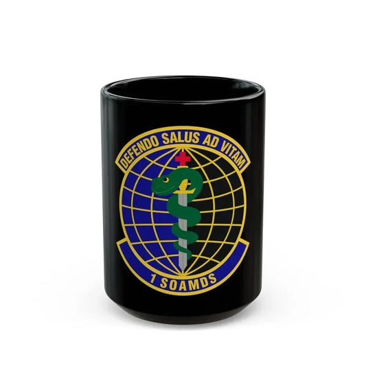 1st Special Operations Aerospace Medicine Squadron (U.S. Air Force) Black Coffee Mug 15oz - Go Mug Yourself