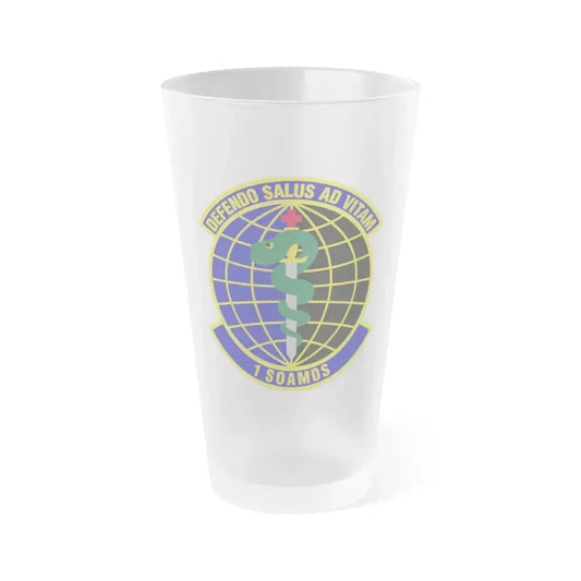 1st Special Operations Aerospace Medicine Squadron (U.S. Air Force) Frosted Pint Glass 16oz 16oz Frosted - Go Mug Yourself