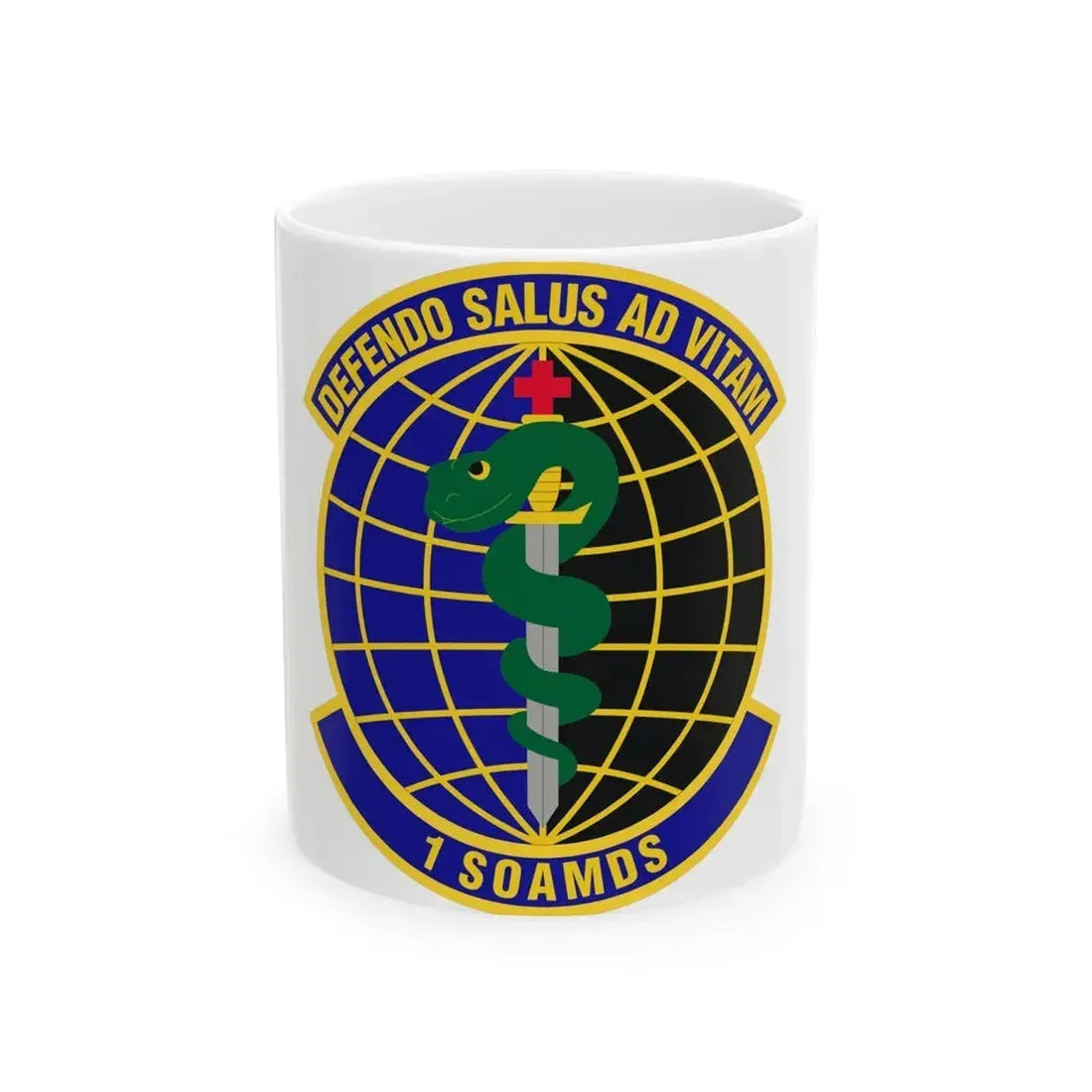 1st Special Operations Aerospace Medicine Squadron (U.S. Air Force) White Coffee Mug 11oz - Go Mug Yourself