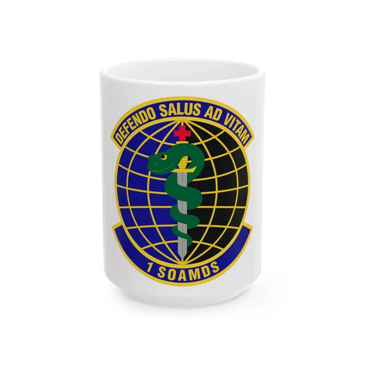 1st Special Operations Aerospace Medicine Squadron (U.S. Air Force) White Coffee Mug 15oz - Go Mug Yourself