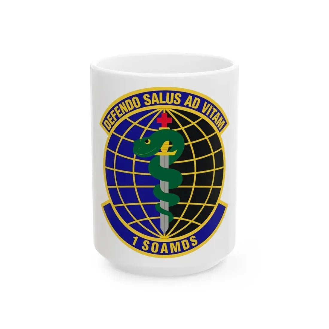 1st Special Operations Aerospace Medicine Squadron (U.S. Air Force) White Coffee Mug 15oz - Go Mug Yourself