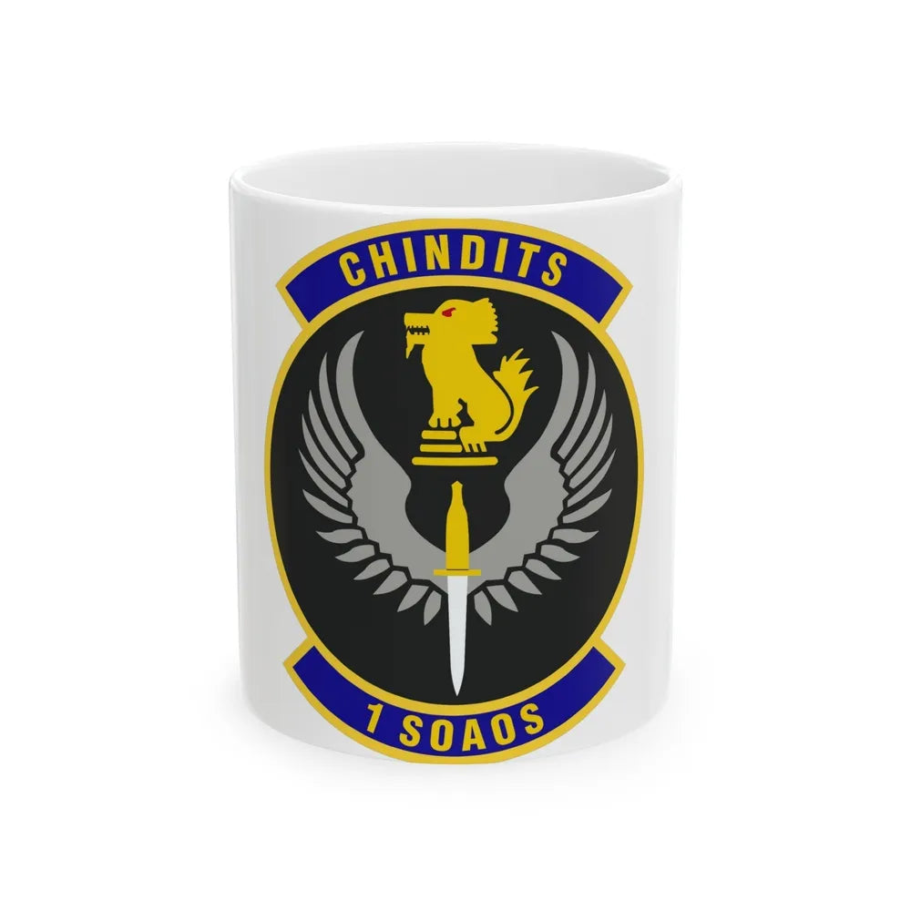 1st Special Operations Air Operations Squadron (U.S. Air Force) White Coffee Mug-Go Mug Yourself