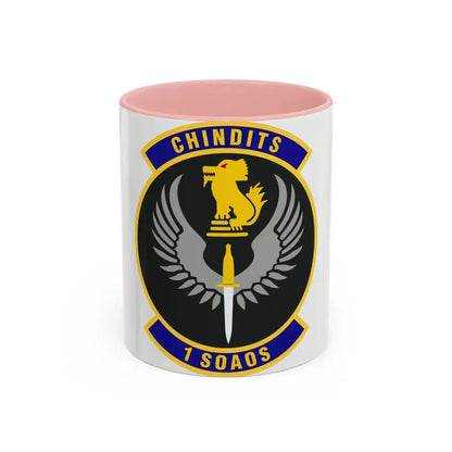 1st Special Operations Air Operations Squadron (U.S. Air Force) Accent Coffee Mug 11oz Pink - Go Mug Yourself