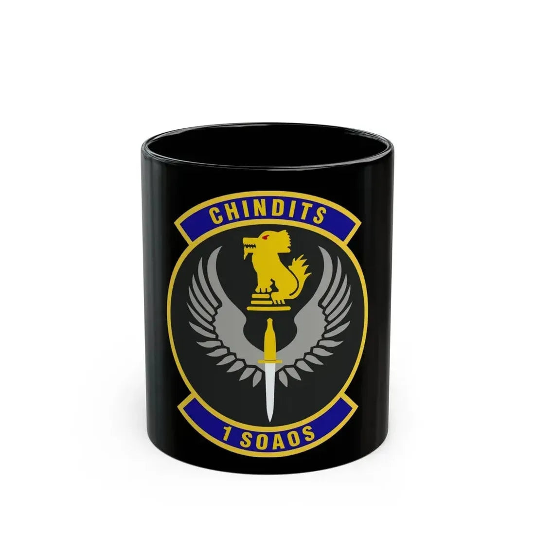 1st Special Operations Air Operations Squadron (U.S. Air Force) Black Coffee Mug 11oz - Go Mug Yourself