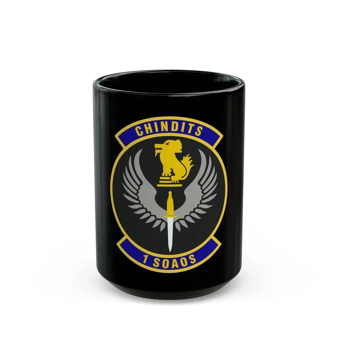 1st Special Operations Air Operations Squadron (U.S. Air Force) Black Coffee Mug - Go Mug Yourself