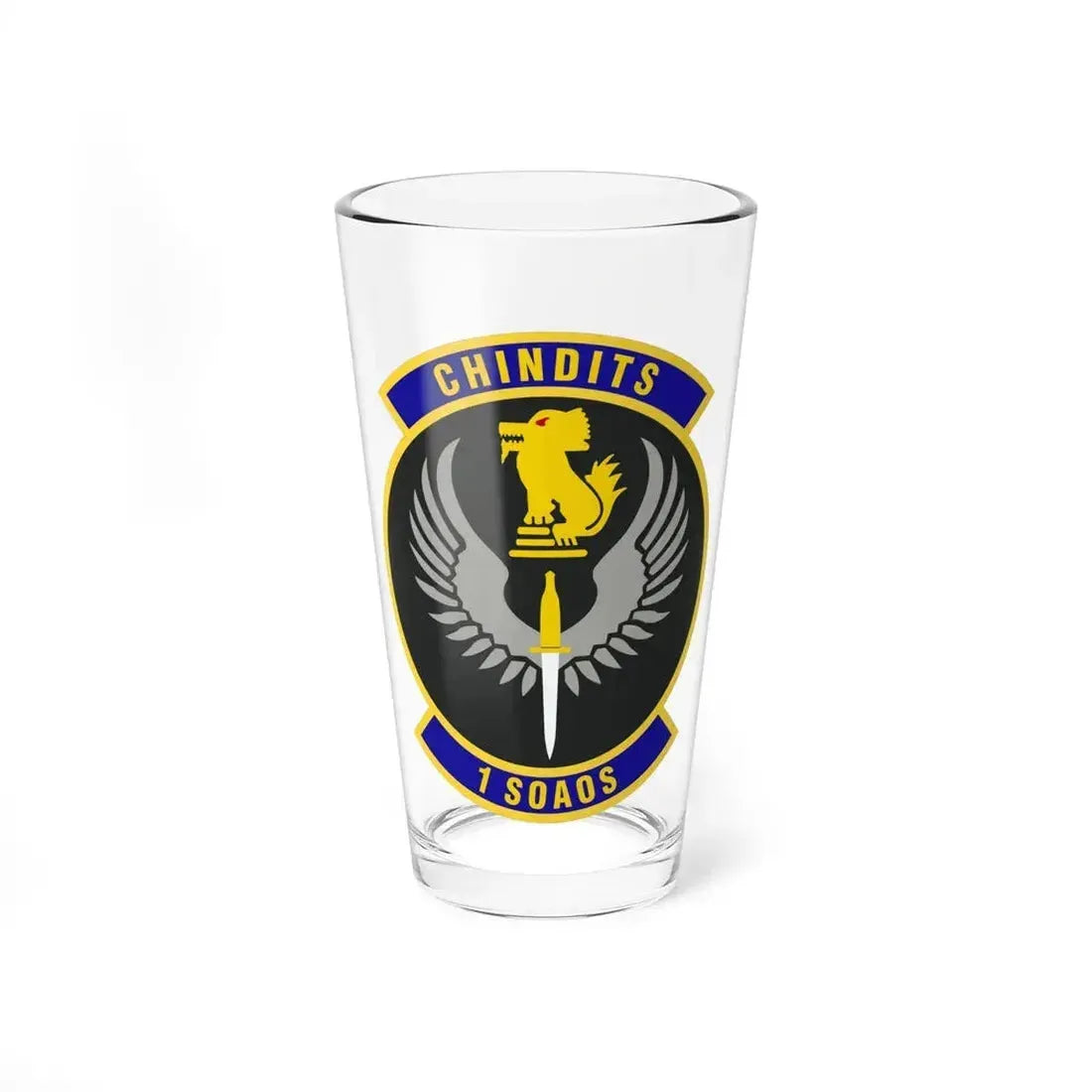 1st Special Operations Air Operations Squadron (U.S. Air Force) Pint Glass 16oz 16oz - Go Mug Yourself