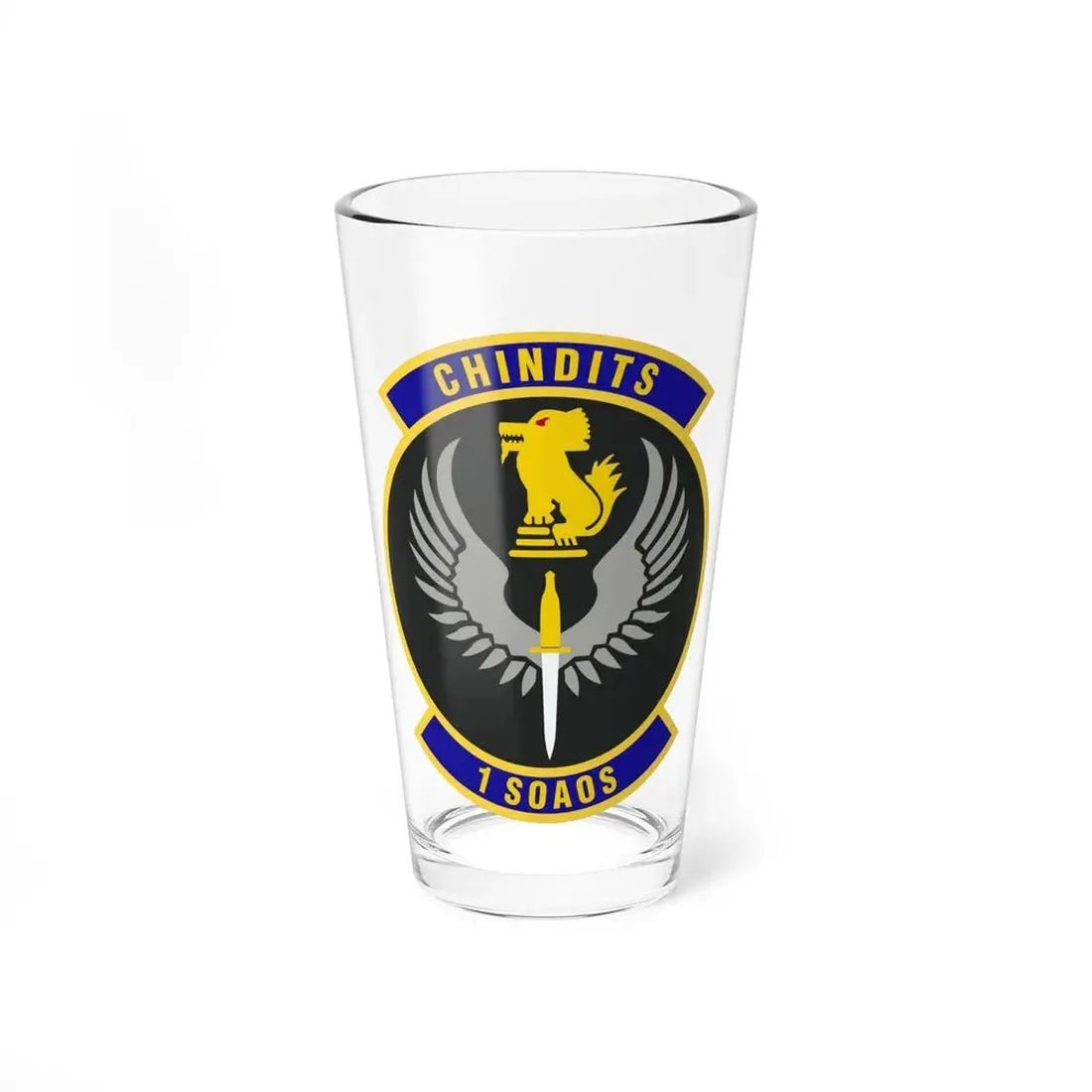 1st Special Operations Air Operations Squadron (U.S. Air Force) Pint Glass 16oz 16oz - Go Mug Yourself