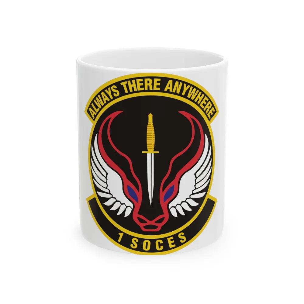 1st Special Operations Civil Engineer Squadron (U.S. Air Force) White Coffee Mug-11oz-Go Mug Yourself