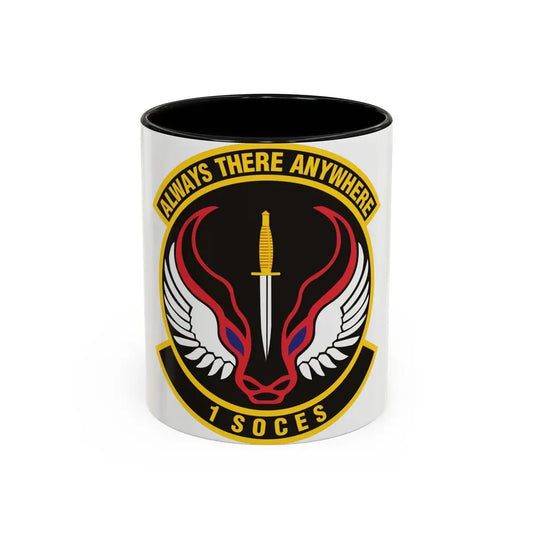 1st Special Operations Civil Engineer Squadron (U.S. Air Force) Accent Coffee Mug 11oz Black - Go Mug Yourself