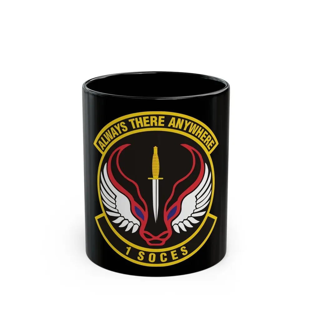 1st Special Operations Civil Engineer Squadron (U.S. Air Force) Black Coffee Mug 11oz - Go Mug Yourself