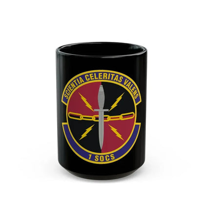 1st Special Operations Communications Squadron (U.S. Air Force) Black Coffee Mug 15oz - Go Mug Yourself