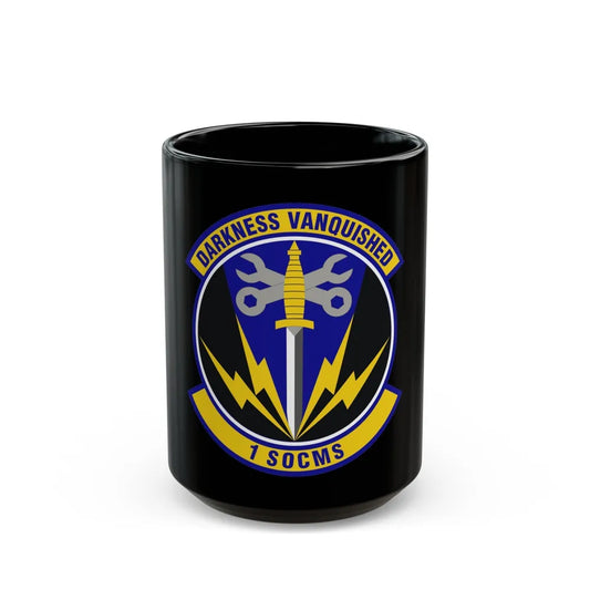 1st Special Operations Component Maintenance Squadron (U.S. Air Force) Black Coffee Mug-15oz-Go Mug Yourself