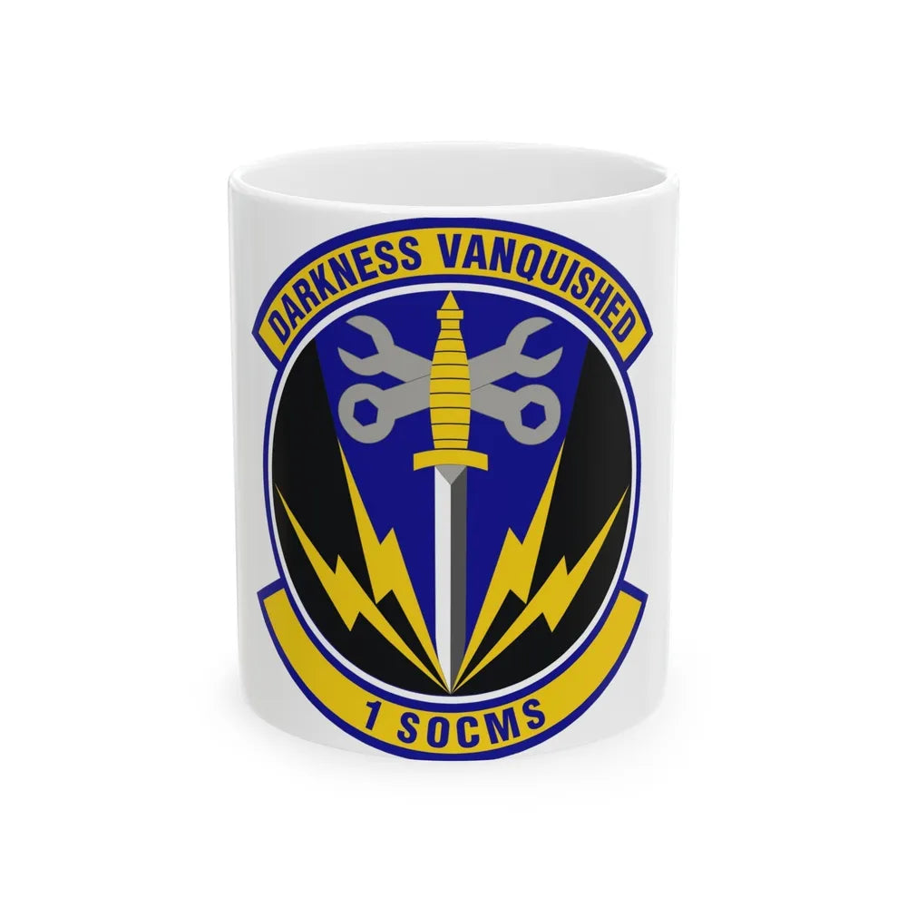 1st Special Operations Component Maintenance Squadron (U.S. Air Force) White Coffee Mug-11oz-Go Mug Yourself