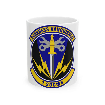 1st Special Operations Component Maintenance Squadron (U.S. Air Force) White Coffee Mug-11oz-Go Mug Yourself