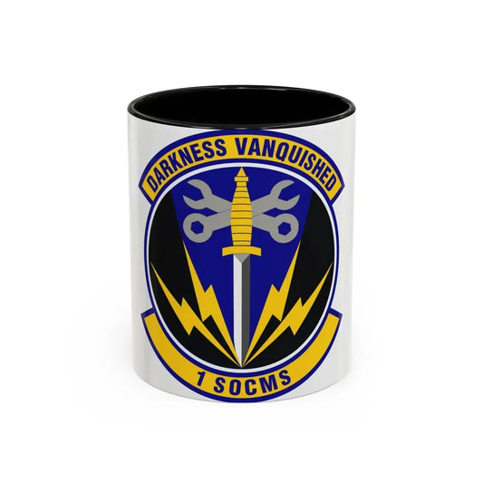 1st Special Operations Component Maintenance Squadron (U.S. Air Force) Accent Coffee Mug 11oz Black - Go Mug Yourself
