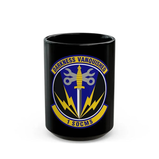 1st Special Operations Component Maintenance Squadron (U.S. Air Force) Black Coffee Mug 15oz - Go Mug Yourself