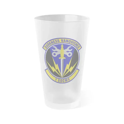 1st Special Operations Component Maintenance Squadron (U.S. Air Force) Frosted Pint Glass 16oz 16oz Frosted - Go Mug Yourself