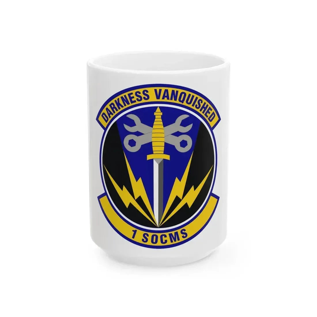1st Special Operations Component Maintenance Squadron (U.S. Air Force) White Coffee Mug 15oz - Go Mug Yourself