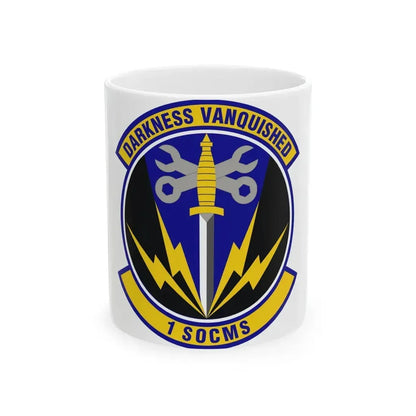 1st Special Operations Component Maintenance Squadron (U.S. Air Force) White Coffee Mug - Go Mug Yourself