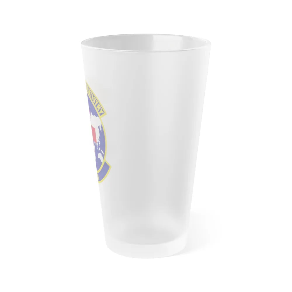 1st Special Operations Dental Squadron (U.S. Air Force) Frosted Pint Glass 16oz-Go Mug Yourself