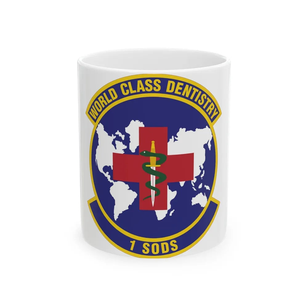 1st Special Operations Dental Squadron (U.S. Air Force) White Coffee Mug-11oz-Go Mug Yourself