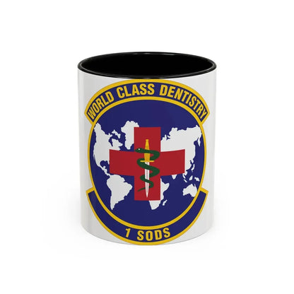 1st Special Operations Dental Squadron (U.S. Air Force) Accent Coffee Mug 11oz Black - Go Mug Yourself