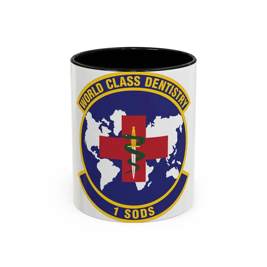 1st Special Operations Dental Squadron (U.S. Air Force) Accent Coffee Mug 11oz Black - Go Mug Yourself